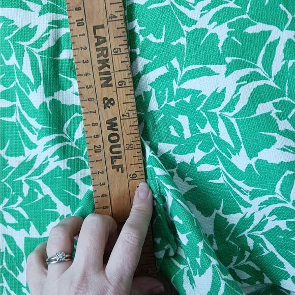 J.crew Factory Leaf Print Chino Shorts Size 6 - Picture 5 of 9